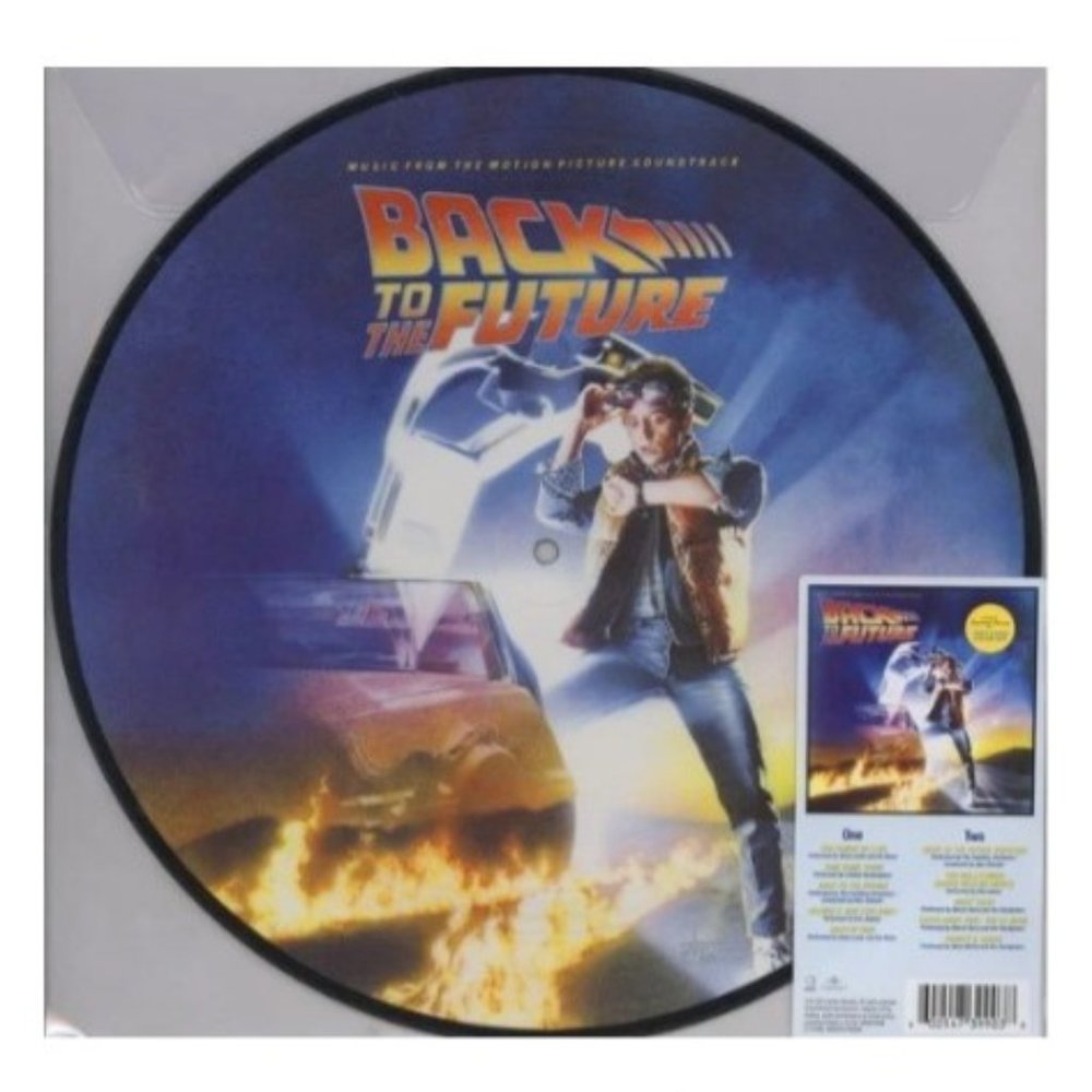 Back To The Future Soundtrack LP ~ Limited Edition Picture Disc ~ Brand New!